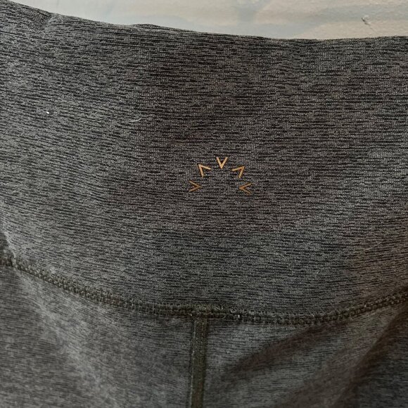 Varley‎ Gray Heathered Cropped Leggings Small - Picture 4 of 5